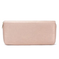 Étui à bijoux en cuir PU pour femme, organiseur de voyage, mini sac à fermeture éclair personnalisé