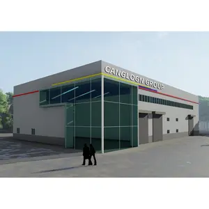 Commercial Multipurpose Office Warehouse Mezzanine Shed Prefabricated Factory Steel Structure Building