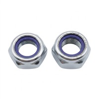 Écrou de blocage à tête hexagonale robuste en acier forgé SS304 SS316, acier au carbone galvanisé, métrique et impérial, filetage droit, pour usage industriel intensif