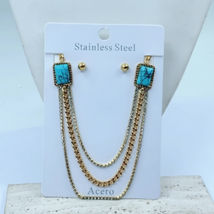 Ingrosso orecchini a cerchio ipoallergenici in acciaio inossidabile gioielli di moda per le donne accessorio regalo - Product Image 1