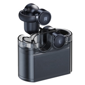 Earphone & Headphone TWS Peredam Kebisingan EW318, <span class=keywords><strong>Headset</strong></span> Jepit Telinga Terbuka, Earphone Bluetooth Jepit Telinga, Earbud Nirkabel ANC - Product Image 1