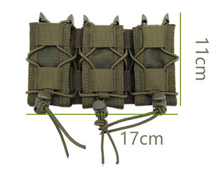 กระเป๋าใส่แม็กกาซีนคู่ DF YNT43 ขนาด 9 มม. ทนทาน ขยายได้ ติดตั้งแบบ Molle ถอดออกได้รวดเร็ว สำหรับกีฬากลางแจ้ง - Product Image 6