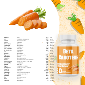 Gezondheidszorg Supplement Wortel Extract Beta-Caroteen Minerale Capsules Beschikbaar Fles Trommel Kan Glazen Container Plastic Container - Product Image 2