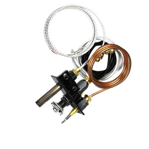 Ensemble de brûleur pilote pour foyer à gaz 69L17 69L18 J4117 904405 en acier inoxydable pour foyer au gaz naturel ou au propane - Product Image 1