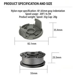 Tapa/Cubierta de Carrete F016F05320 para Desbrozadora Bosch Easy GrassCut18-230, Repuesto de Bobina de Alimentación Automática de Hilo - Product Image 5