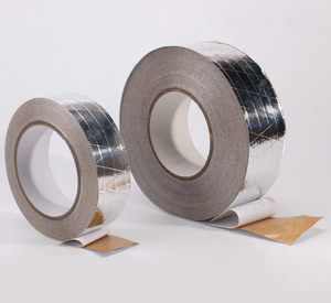 48mm 50mm 75mm materiale ausiliario per imballaggio nastro Kraft rinforzato Fsk nastro adesivo rinforzato in alluminio - Product Image 5