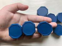Embouts de protection personnalisés pour manches de raquettes de pickleball, capuchons inférieurs, accessoires de protection pour raquettes de tennis et de racquetball