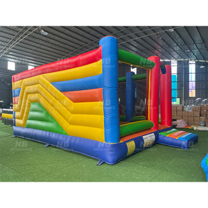 Outdoor Commercial Moonwalk Kids Party Bouncer <b>House</b> Water Slide Jumping Castle With Slides Children Blower <b>Inflatable</b> Ca - Product Image 4