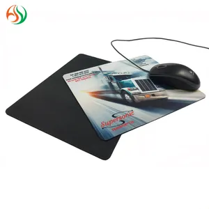 Ay Populaire Promotionele Draagbare Polyester Print Muismat Custom Muismat Rubber Draadloze Sublimatie Muismat Met Logo