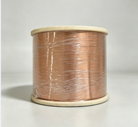 Fil conducteur intérieur en cuivre-nu CCAM torsadé de 7*0,18 mm, revêtu d'aluminium et de magnésium, haute conductivité, pour câble micro-coaxial