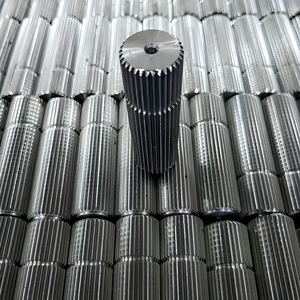 Albero scanalato CNC personalizzato per ingranaggi di macchine agricole e industriali, <span class=keywords><strong>ricambi</strong></span> OEM SCM con denti in vari materiali - Product Image 3