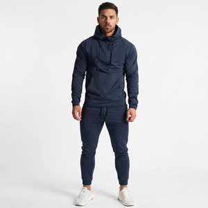Trajes Deportivos de Invierno de Manga Larga para Hombre con Logotipo Personalizado de Alta Calidad, Ropa Deportiva Transpirable de Estilo Casual para Gimnasio, Impresión Personalizada - Product Image 1