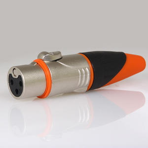 ขั้วต่อ XLR ตัวเมียชุบนิกเกิล3P/15A IP65กันน้ำไมโครโฟน3Pin - Product Image 2