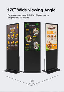 屋外IP55 49インチ耐候性4K広告スクリーン デジタルサイネージ レストラン、小売店、ショッピングモール、商業施設向け - Product Image 4