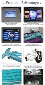 Presse à air Appareil de pressothérapie pour drainage lymphatique Équipement de physiothérapie sous pression - Product Image 3