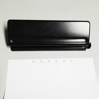 Perforateur de papier manuel de bureau personnalisé avec logo, diamètre 5,5 mm, métal, 6 trous, fournitures de reliure, perforateur de papier