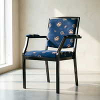 Fauteuil empilable rembourré en aluminium Hotsale QL2030E-2