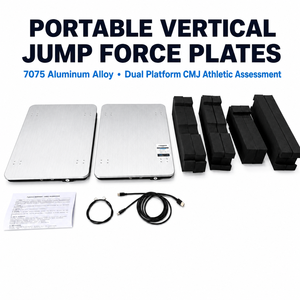 Plateforme de force portable pour saut vertical D Force, évaluation CMJ, en alliage d'aluminium 7075, pour entraînement sportif en salle de sport - Product Image 1