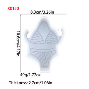 Kingnoo Handmade <b>Silicone</b> <b>Resin</b> Irregular Shape Casting <b>Mold</b> 1 Piece DIY Ins Style Decorative Ornaments Cake Tools Stocked Hebei - Product Image 2