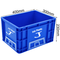Boîte de rangement en plastique de haute qualité JOIN, conception à ouverture frontale, pour un accès facile, caisse en plastique
