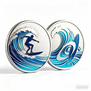 Pièce de monnaie commémorative ronde plaquée argent pour la reconnaissance des réalisations de Taekwondo <span class=keywords><strong>Dojo</strong></span> - Vente en gros - Product Image 2