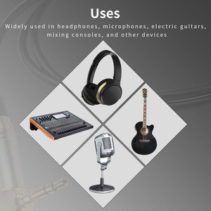 Câble audio analogique équilibré <span class=keywords><strong>XLR</strong></span> <span class=keywords><strong>femelle</strong></span> vers 1/4 TRS, 1FT 3FT 5FT, <span class=keywords><strong>Jack</strong></span> stéréo 6,35 mm vers <span class=keywords><strong>XLR</strong></span> 3 broches pour microphone - Product Image 4