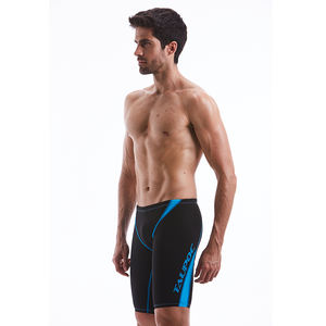 <span class=keywords><strong>Jammer</strong></span> de natation professionnel pour hommes troncs de course anti-chlore longue durée pour piscines Style mi-jambe - Product Image 5