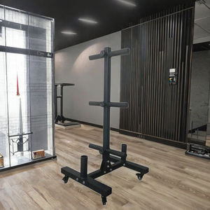 <span class=keywords><strong>Pilot</strong></span> Sports Abnehmbarer Gewichts platten baum mit Lang hantel stangen lager regal platten halter Vertikaler Ständer für Stoßstangen gewichts platten OEM - Product Image 2