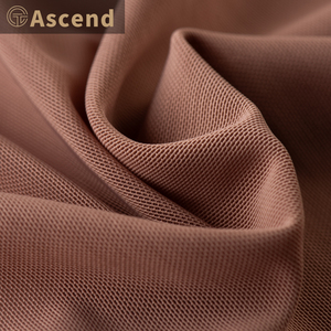 قماش شبكي مرن رباعي الاتجاهات صديق للبيئة 210 جرام/متر مربع مصبوغ بالغزل من البولي أميد والإيلاستين للملابس الداخلية وملابس الرياضة للفتيات - Product Image 5