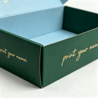 Boîte d'expédition en carton ondulé rose personnalisée avec logo, prix d'usine, vente en gros, matériaux recyclés