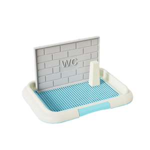 Cacca da bagno per cani marrone che pulisce varie dimensioni di schizzi Anti-urina a griglia per cani impedisce di spingere le feci lettiera per animali domestici - Product Image 3