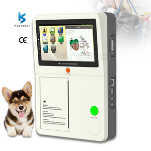 Electrocardiógrafo Portátil de Bajo Costo de 6 Canales para Uso Veterinario, Precio de Máquina de <span class=keywords><strong>ECG</strong></span> - Product Image 1