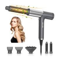 Sèche-cheveux haute vitesse 110000 tr/min, moteur sans balais, sèche-cheveux ionique professionnel, séchage rapide, faible bruit, pour salon et usage domestique