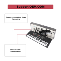 BD MUSIC BD-669 Portable 61 Keys Electronic Keyboard Electronic Organ Digital Piano Musical Instruments for Sale