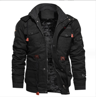 2023 automne/hiver hommes à capuche et polaire épais brodé manteau grande taille hommes coton lavage veste manteau