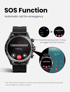 Hot toàn cầu haylou năng lượng Mặt Trời Pro Smartwatch 1.43 "AMOLED BT cuộc gọi điện thoại trợ lý giọng nói đa cấp độ dẻo dai haylou LS18 đồng hồ - Product Image 3