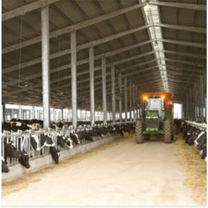 Casa Prefabricada de Estructura de Acero Ligero para Establos de Vacas <span class=keywords><strong>con</strong></span> Diseño de Casa de Campo - Product Image 5