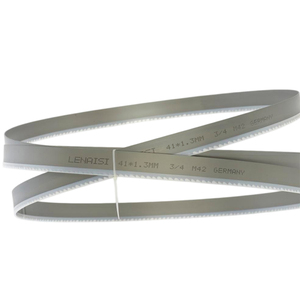Industrial Heavy Duty 41*1.3mm <strong>Bi</strong> Metal Bandsaw Blade Wear Resistant Customizable Length Teeth for Carbon Steel Stainless - Product Image 5