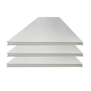 Panel sándwich de acero de Color EPS para pared Interior/Exterior, aislamiento térmico, para coldroom