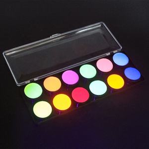 Super March Promotion Kit de pintura facial y corporal de 12 Colores de alta calidad <span class=keywords><strong>para</strong></span> niños a base de agua y lavable <span class=keywords><strong>para</strong></span> <span class=keywords><strong>Halloween</strong></span> - Product Image 2