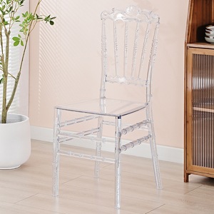 Chaises de banquet de mariage en plein air, chaises Chiavari transparentes, chaises de fête empilables en acrylique, vente chaude - Product Image 2