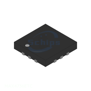 MAX4736ETC IC SW SPDT NO/NCX2 800MOHM 12QFN 12 WFQFN Exposed Pad Original Ic Integrated Circuit Interface - Product Image 1