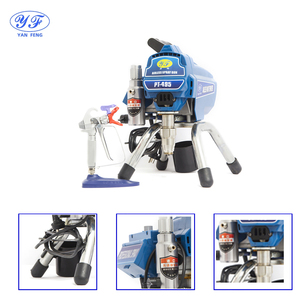 Pistola de Pulverización sin Aire de Alta Presión Portátil PT-495 para Pintar Paredes en el Hogar y en la Industria - Product Image 1