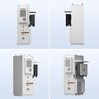 Système de batterie ESS extérieur C&I 100 kWh 215 kWh 241 kWh, batterie LFP de qualité supérieure, armoire de batterie avec onduleur hybride Deye Solis Fox 50K 80K 60K