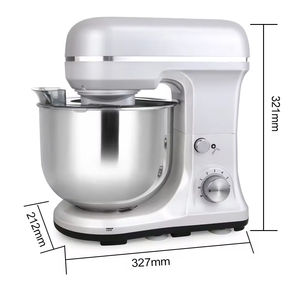 Robot pâtissier électrique 5QT 300W pour cuisine, mélangeur de pâte et de gâteaux, batteur sur socle compact - Product Image 5