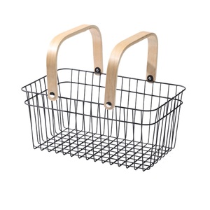 Cesta de Frutas Portátil de Hierro Forjado, Clásica, para Almacenamiento de Aperitivos al Aire Libre, para Cocina, Verduras - Product Image 5