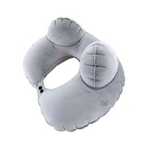 หมอนรองคอเป่าลมแบบพกพาสำหรับเดินทาง - Product Image 3