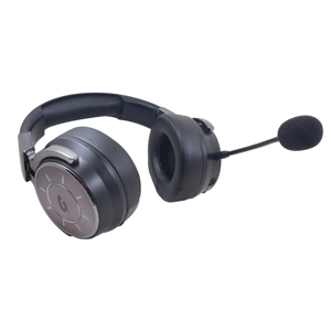 2025 OEM nhà máy sản phẩm mới chất lượng cao 2.4G + BT + 7.1 chơi game tai nghe với RGB ánh sáng hỗ trợ biểu tượng tùy chỉnh - Product Image 4