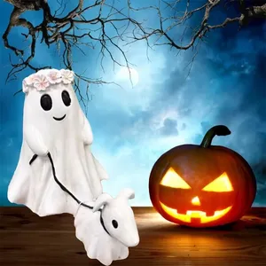 Walking <b>Dog</b> Home Decor <b>Ornaments</b> Halloween <b>Dog</b> Resin Crafts Boys Girls Gift - Product Image 1