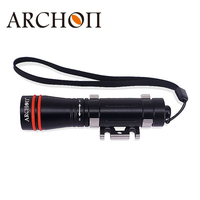 Lampe de poche de plongée ARCHON D2A 450 Lumens 100m Casque sous-marin double face et masque de plongée Lampe torche de recherche et de sauvetage